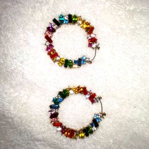 Rainbow earrings